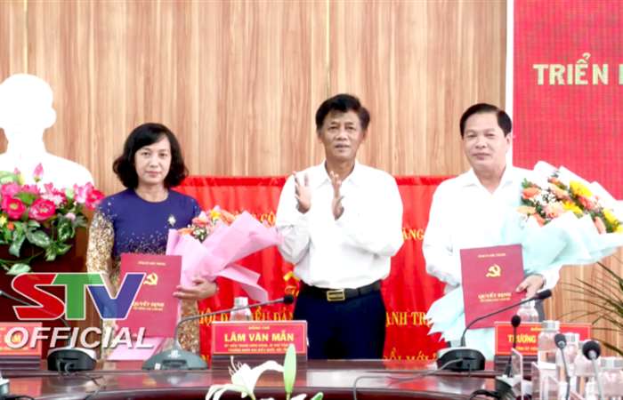 Bà Phạm Lệ Lam giữ chức Bí thư Huyện ủy Thạnh Trị, nhiệm kỳ 2020 - 2025