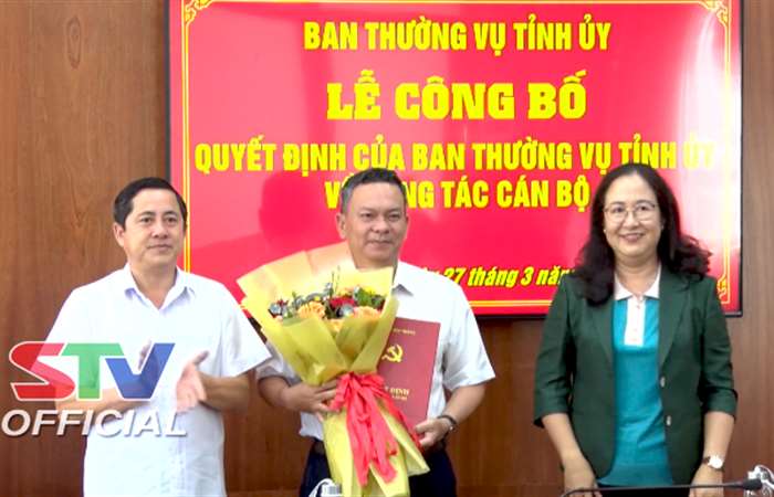 Chuẩn y ông Nguyễn Thanh Ngộ giữ chức vụ Ủy viên Ban Thường vụ Thị ủy Vĩnh Châu, nhiệm kỳ 2020 - 2025