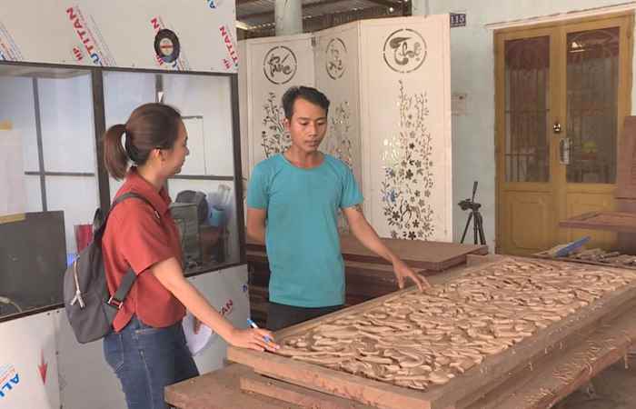 Hành trình khởi nghiệp - Thanh niên Triệu Khang với nghề điêu khắc gỗ (11-01-2021)