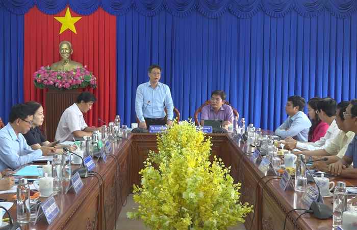 Học viện Chính trị Hồ Chí Minh làm việc với huyện Long Phú