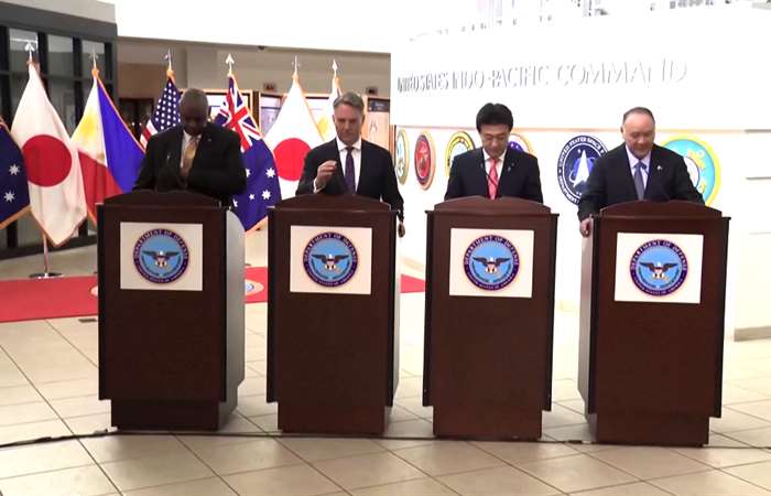 Mỹ, Nhật Bản, Australia ký thỏa thuận công nghệ quốc phòng