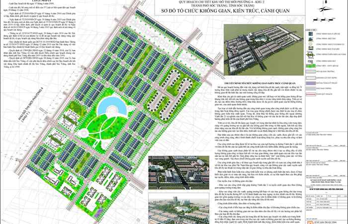 Công bố Đồ án quy hoạch chi tiết Khu đô thị mới Phường 4 - Khu 02, thành phố Sóc Trăng  