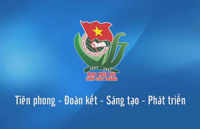 Chào mừng Đại hội Đoàn Thanh niên Cộng sản Hồ Chí Minh tỉnh Sóc Trăng nhiệm kỳ 2022 - 2027 