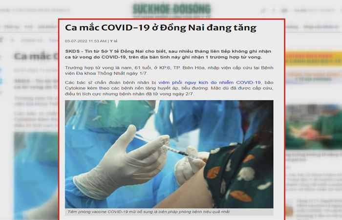  Bản tin chung tay phòng chống dịch COVID-19 (17-07-2022)