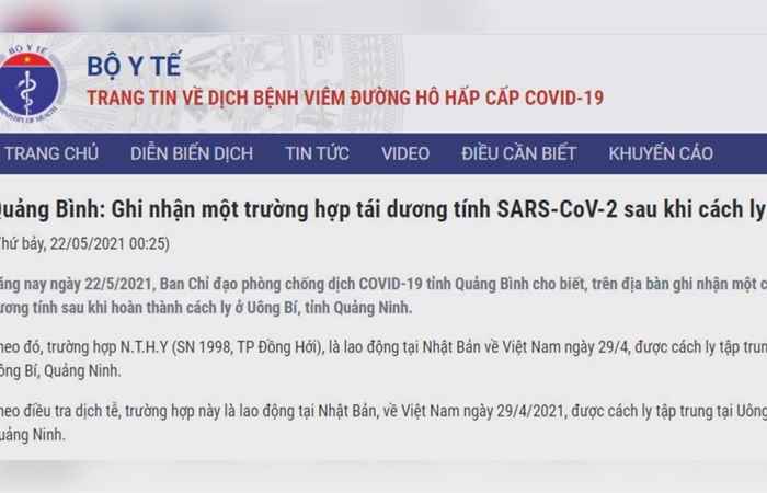 Bản tin chung tay phòng chống dịch covid-19 (22-05-2021)