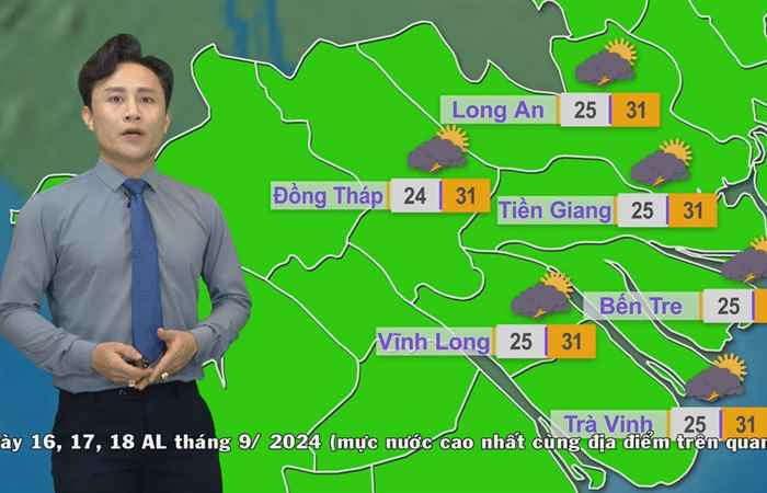 Bản tin khí tượng, thủy văn (19-10-2024)