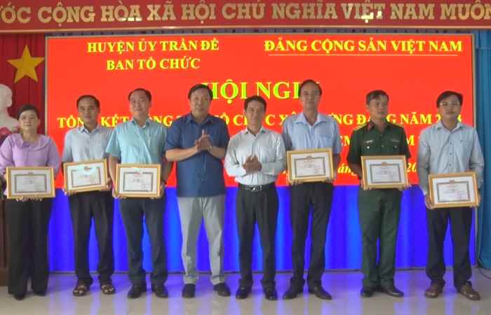 Trần Đề: Ban tổ chức Huyện ủy tổng kết hoạt động năm 2023  