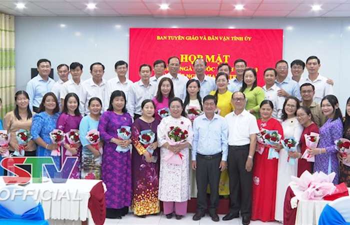 Ban Tuyên giáo và Dân vận Tỉnh uỷ Sóc Trăng họp mặt nhân kỷ niệm 1985 năm Khởi nghĩa Hai Bà Trưng và 115 năm Ngày Quốc tế Phụ nữ 8-3