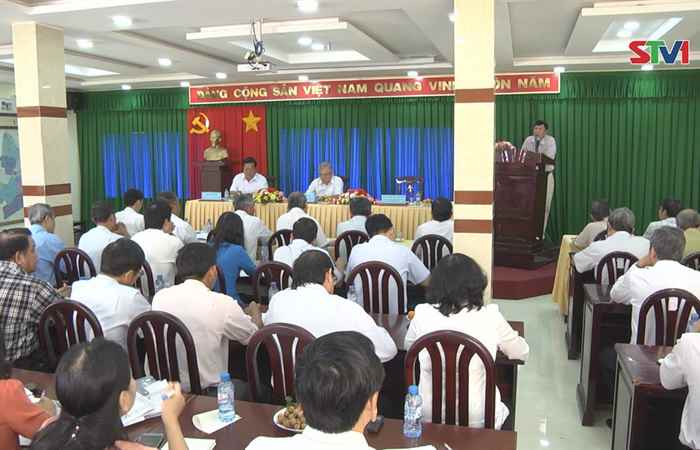 Bí thư Tỉnh ủy Sóc Trăng làm việc với Sở Nông nghiệp và Phát triển nông thôn