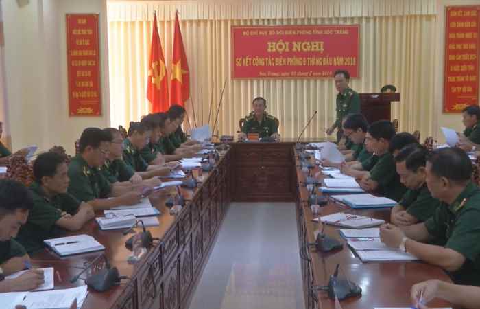Biên phòng sơ kết công tác biên phòng 6 tháng đầu năm 2018