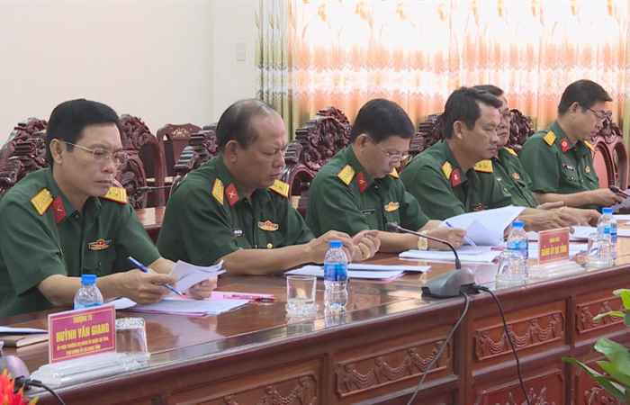 Bộ Chỉ huy quân sự tỉnh Sóc Trăng sơ kết hoạt động 06 tháng đầu năm 2018 