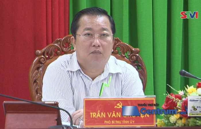 BTV Tỉnh ủy Sóc Trăng họp xem xét việc thực hiện các chỉ tiêu kinh tế xã hội năm 2017
