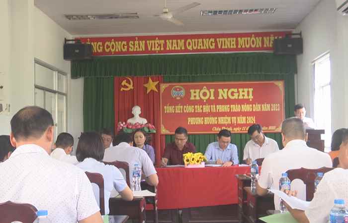 Châu Thành tổng kết công tác hội và phong trào Nông dân năm 2023