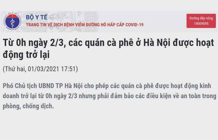 Chung tay phòng chống dịch covid-19 (02-03-2021)