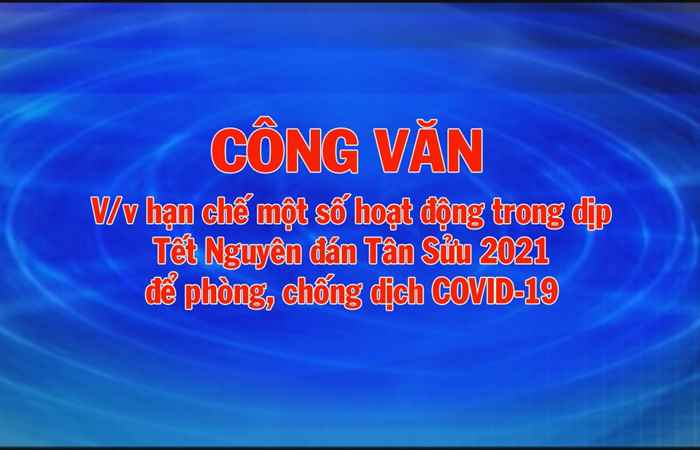 Chung tay phòng chống dịch covid-19 (11-02-2021)