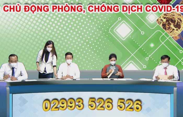 Chương trình tọa đàm "Chủ động phòng, chống dịch COVID-19" (01-12-2021)