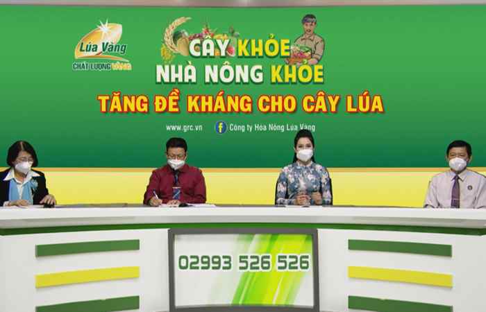 Chương trình tọa đàm "Tăng đề kháng cho cây lúa" (09-11-2021)