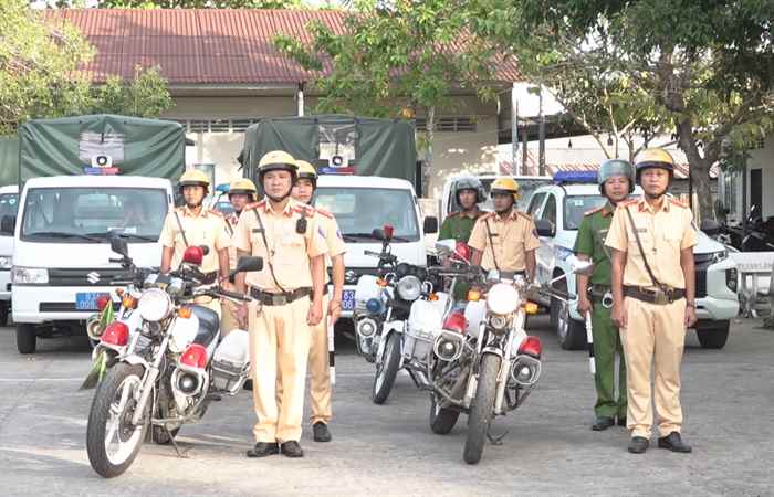 Trần Đề: Công an ra quân cao điểm tấn công, trấn áp tội phạm, bảo đảm an ninh, trật tự tết Nguyên đán Giáp Thìn năm 2024