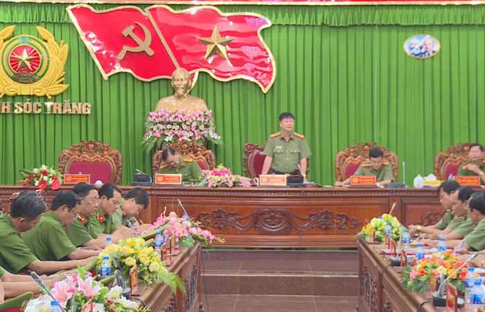 Công an tỉnh tổ chức họp sơ kết tháng 4 và triển khai nhiệm vụ tháng 5.