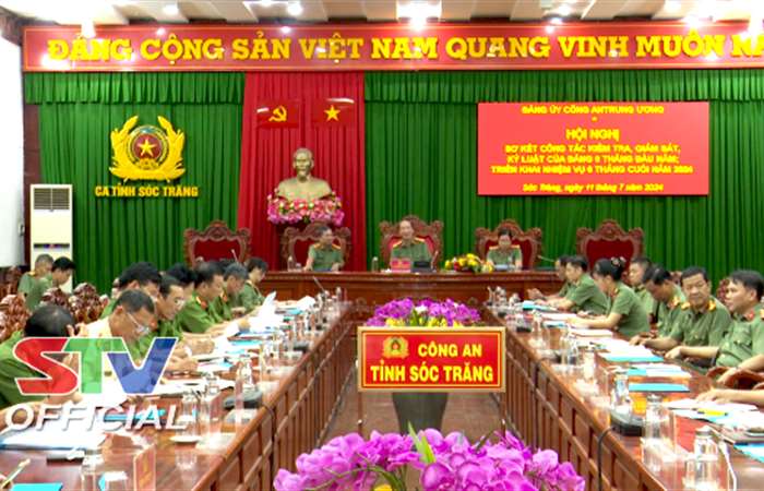 Công tác kiểm tra, giám sát, thi hành kỷ luật Đảng trong Công an Nhân dân đạt nhiều kết quả tích cực