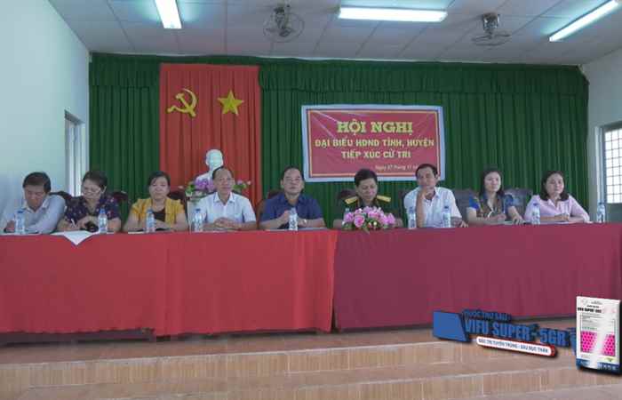 Đại biểu HDND Tỉnh, Huyện tiếp xúc cử tri xã Đại Tâm và Tham Đôn, huyện Mỹ Xuyên 