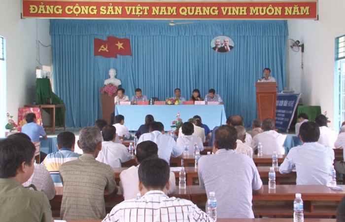 Đại biểu HĐND tỉnh Sóc Trăng đơn vị thị xã Vĩnh Châu tiếp xúc cử tri tại xã Lạc Hòa