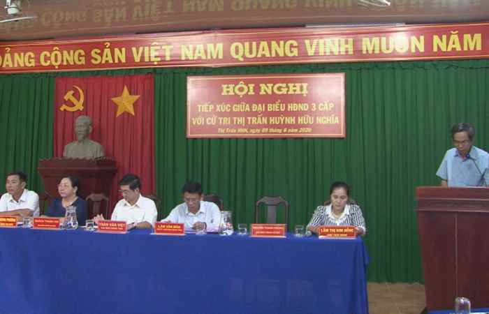 Diễn đàn cử tri - Hoạt động tiếp xúc cử tri và thông tin về nội dung kỳ họp (17-06-2020)