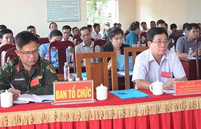 Trần Đề: Diễn tập chiến đấu Khu vực phòng thủ xã Viên Bình năm 2023