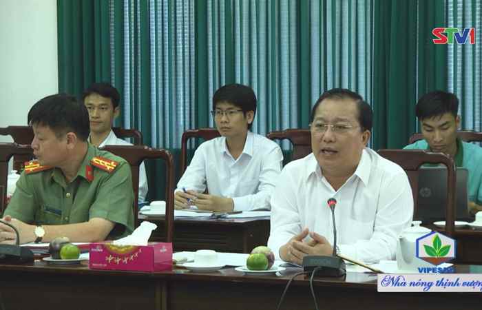 Đoàn công tác Bộ giao thông vận tải làm việc với tỉnh Sóc Trăng về xử lý bất cập trạm BOT sau giảm giá 