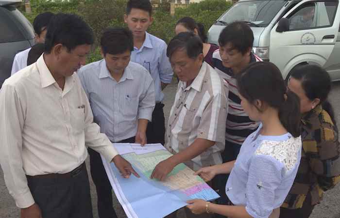 Đoàn Giám sát – HĐND tỉnh  làm việc tại thị xã Vĩnh Châu 