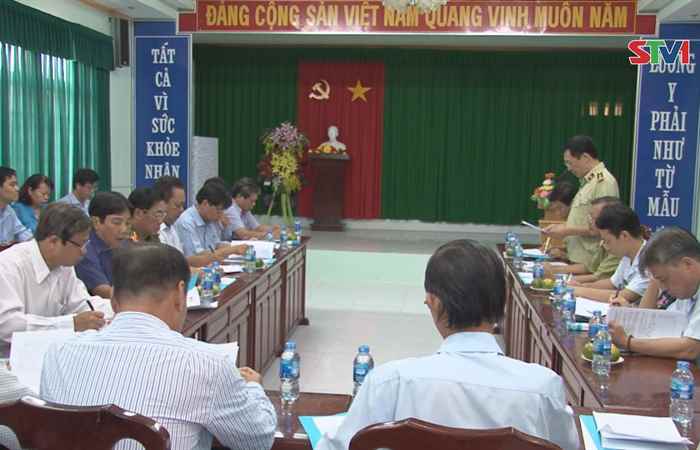 Đoàn kiểm tra VSATTP Trung ương làm việc với tỉnh Sóc Trăng