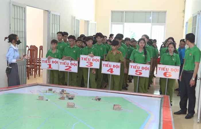 Tỉnh đoàn: Hành trình giáo dục truyền thống tại Khu Căn cứ Tỉnh ủy Rừng tràm Mỹ Phước
 