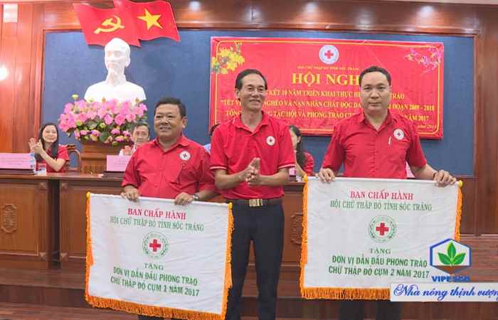 Hội Chữ thập đỏ Sóc Trăng tổng kết phong trào Tết vì người nghèo và nạn nhân chất độc da cam