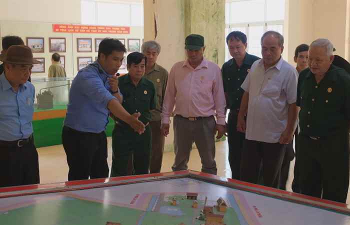 TP. Sóc Trăng: Hội Cựu chiến binh hành quân về nguồn Khu di tích căn cứ Tỉnh ủy Sóc Trăng