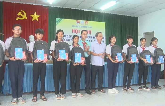 Tỉnh đoàn Sóc Trăng hội nghị tiếp xúc cử tri trước phiên họp giả định “Quốc hội trẻ em” lần thứ II năm 2024