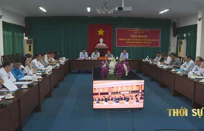 Hội nghị trực tuyến toàn quốc tổng kết công tác Dân vận năm 2017  