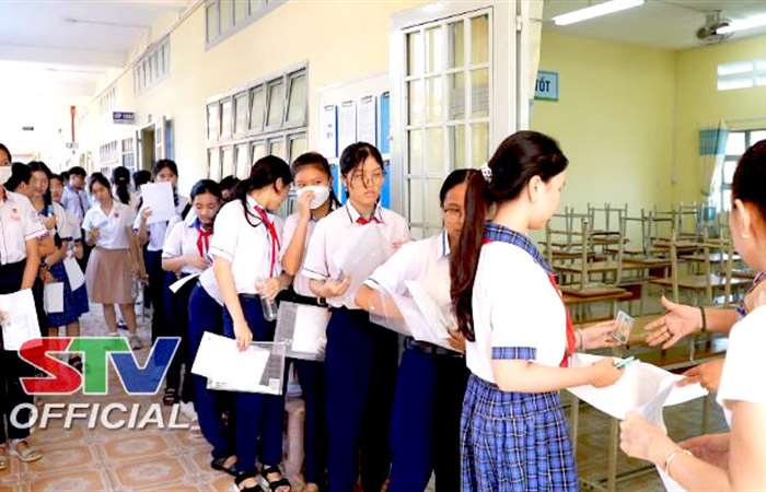 Hơn 2.110 học sinh thành phố Sóc Trăng tham gia kỳ thi tuyển sinh lớp 10 THPT