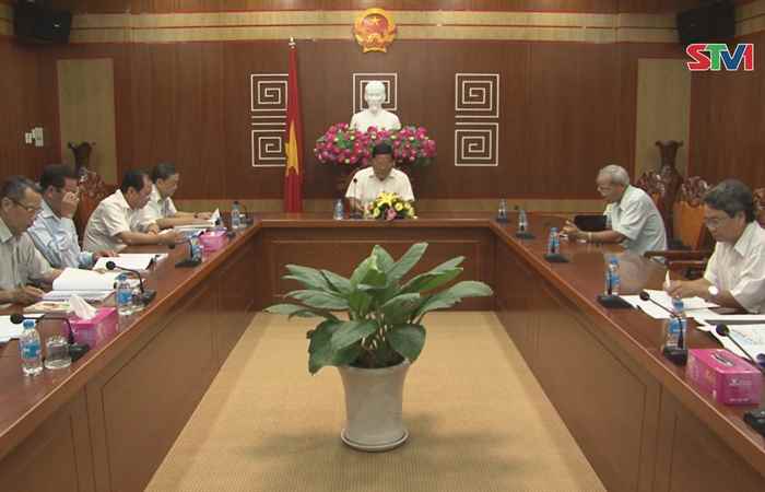 Họp thông qua điều chỉnh, mở rộng quy hoạch chung xây dựng thị trấn Đại Ngãi