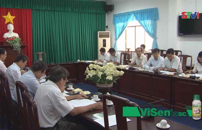 Họp tổ công tác giải quyết thủ tục đầu tư các dự án trên địa bàn tỉnh Sóc Trăng.