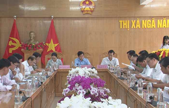 Họp Tổ Đại biểu HĐND tỉnh Sóc Trăng (đơn vị TX. Ngã Năm)