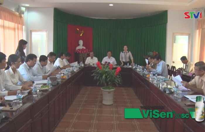 Họp tổ đại biểu HĐND tỉnh Sóc Trăng, đơn vị huyện Cù Lao Dung