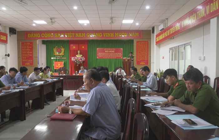  Châu Thành: Công an triển khai Kế hoạch kiểm tra, xử lý chuyên đề xe ba bánh, bốn bánh tự sản xuất, lắp ráp