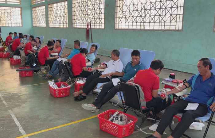 Huyện Mỹ Tú phát động hiến máu nhân đạo đợt 2 năm 2024