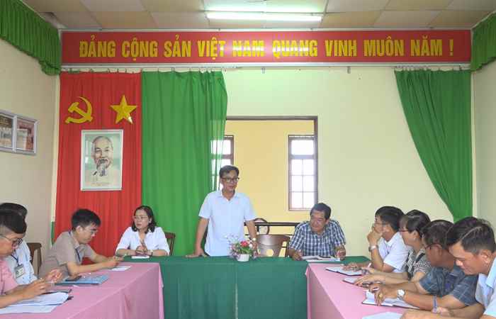 Huyện Mỹ Xuyên kiểm tra công vụ xã Ngọc Tố và xã Tham Đôn