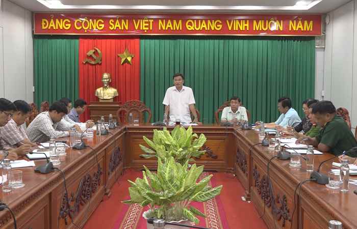 Huyện ủy Long Phú làm việc định kỳ với Ban Dân vận và các đoàn thể