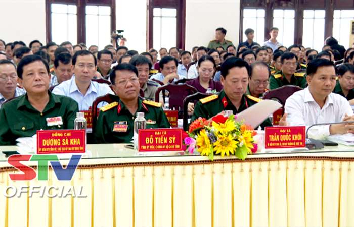 Khai mạc Diễn tập Khu vực phòng thủ huyện Thạnh Trị năm 2024