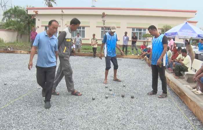 Vĩnh Châu: Khai mạc Giải vô địch Bi sắt các CLB