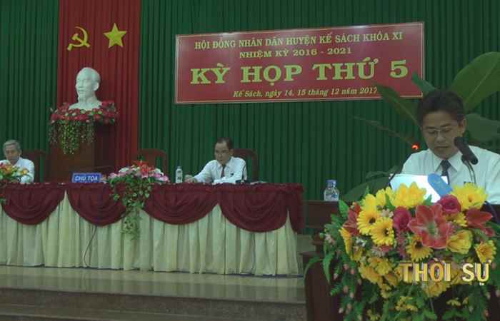 Khai mạc kỳ họp thứ 5- HĐND huyện Kế Sách khóa XI