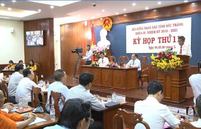 Khai mạc kỳ họp thứ XI HĐND tỉnh Sóc Trăng khóa IX, nhiệm kỳ 2016-2021