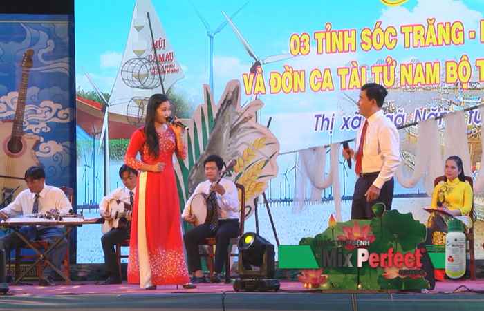 Khai mạc Liên hoan Đờn ca tài tử Nam bộ 3 tỉnh Sóc Trăng - Bạc Liêu - Cà Mau lần thứ XII  